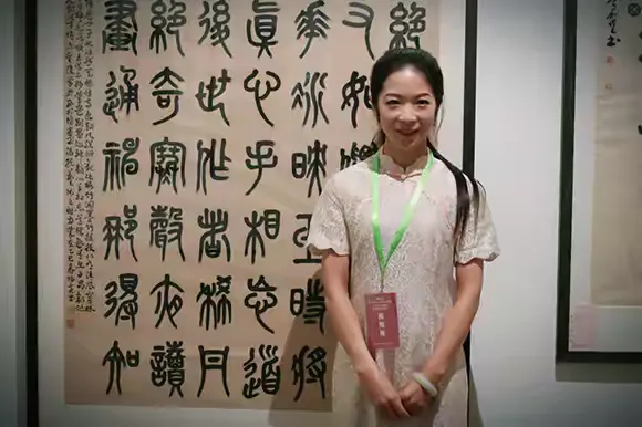 陈阳亮参加第36届时尚经典全国书画名家展