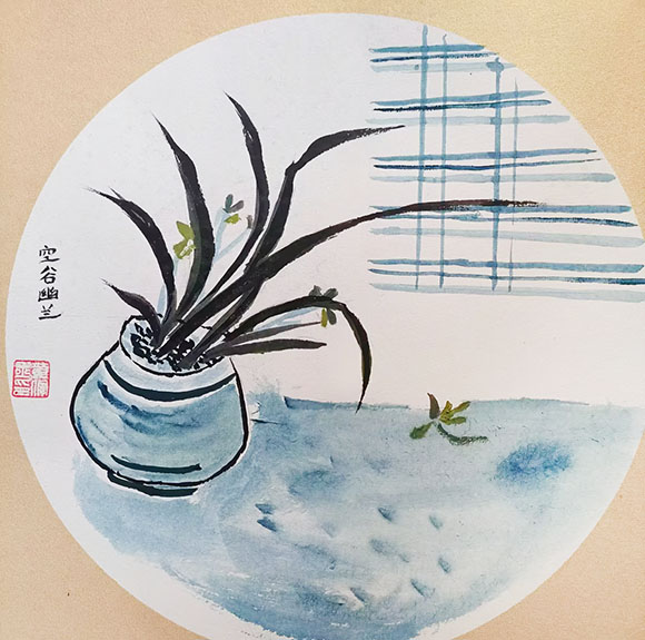 《空谷幽兰》-黄佩玉